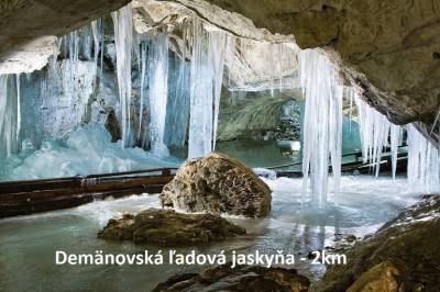 Demänovská ľadová jaskyňa, Drevenica Medovka, Liptovský Mikuláš