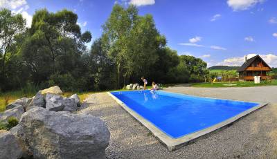 Vonkajší bazén, Apartmány Sojka resort, Malatíny