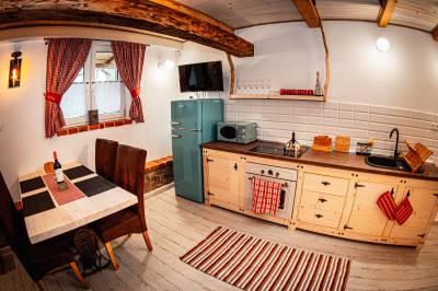 Plne vybavená kuchynka v apartmáne u Milušky, Chalets Dedinky, Dedinky