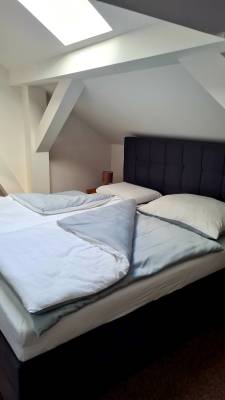 Spálňa s manželskou posteľou, Apartmán 17, Vysoké Tatry
