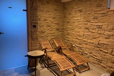 Oddychová miestnosť s ležadlami, Chalet Mountain View, Nová Lesná