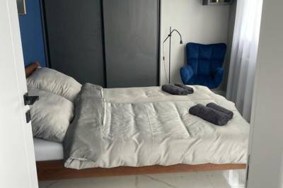 Spálňa s manželskou posteľou, Apartments A&amp;D, Poprad