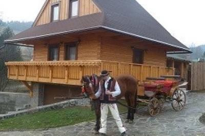 Exteriér ubytovania v obci Matiašovce, Drevenica na Potoku****, Matiašovce