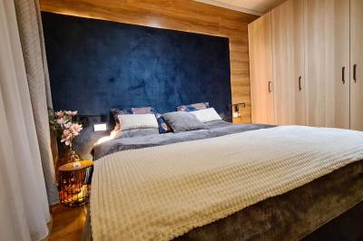 Spálňa s manželskou posteľou, Apartmanica St. Ivan Rilski SPA Resort 101-12, Bansko, Bansko