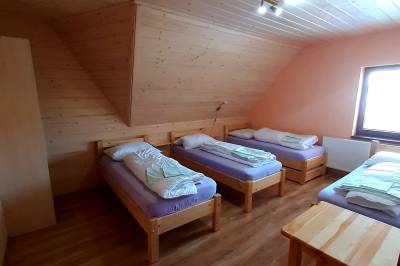 Spálňa s oddelenými posteľami, Chata Ballek, Vitanová