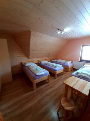 Spálňa s oddelenými posteľami, Chata Ballek, Vitanová