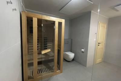 Infrasauna so sprchovacím kútom a toaletou, Drevenica Verbena, Demänovská Dolina