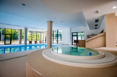 Wellness centrum s bazénom a vírivkou, Hotel Salamandra, Hodruša - Hámre