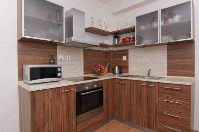 Apartmán Komfort - plne vybavený kuchynský kút, APARTMÁNY SILEAS, Veľká Lomnica