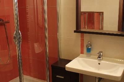 Apartmán Deluxe - kúpeľňa so sprchovacím kútom, APARTMÁNY SILEAS, Veľká Lomnica
