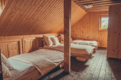 Izba č. 33 - spálňa s 1-lôžkovými posteľami, SUDOPARK - Meštiansky dom, Klokočov