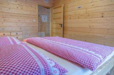 Apartmán so 4 spálňami - spálňa s manželskou posteľou, Chata Janko Oravice, Vitanová