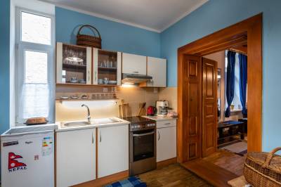 Apartmán Čertovica - plne vybavená kuchyňa, Hybský dom, Hybe