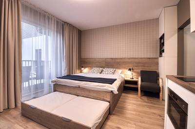 Apartmán 1 - manželská posteľ s prístelkou, Trio Tatry Starý Smokovec, Vysoké Tatry