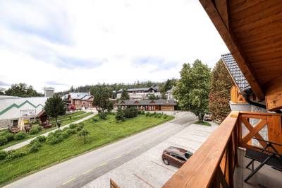 Výhľad z balkóna, Apartment Tiliana, Vysoké Tatry