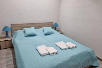 Apartmán 3 - spálňa s manželskou posteľou, Ubytovanie u Durpiho, Banská Štiavnica