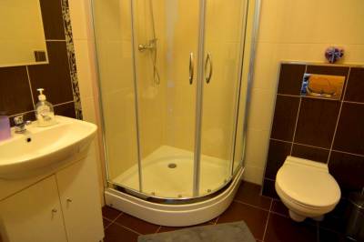 2-lôžková izba - kúpeľňa so sprchovacím kútom a toaletou, VILLA GOLD, Nová Lesná