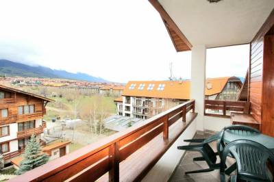 Balkón so sedením, Studio with balcony, mountain view, 4* SPA Resort, Bansko, Bansko