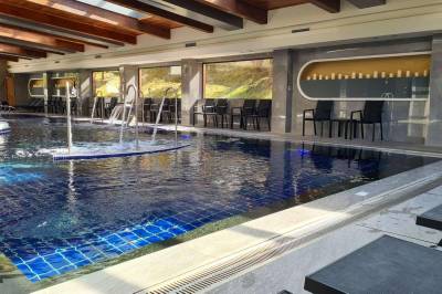 Wellness centrum a bazénom, Studio with balcony, mountain view, 4* SPA Resort, Bansko, Bansko