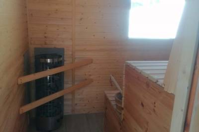 Fínska sauna, Chalupa pri splave, Staré Hamry