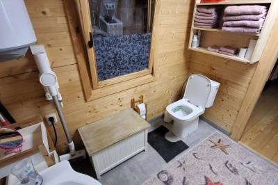 WC, Chata Melódia Zemplínska Šírava, Klokočov