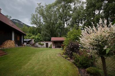 Záhrada s altánkom, Liptovská izbička, Kvačany