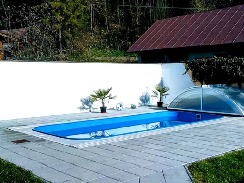 Vonkajší bazén, Rekreačný dom u Cyrila, Oščadnica