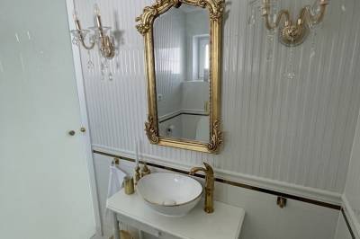 Vybavenie kúpeľne, Orlie hniezdo s luxusným wellness, Oravská Lesná