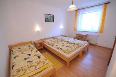 Trojlôžková izba s manželskou a 1-lôžkovou posteľou, Penzión Pieninka, Lesnica