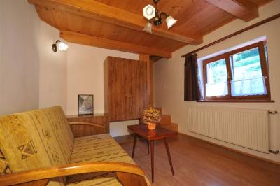 Apartmán s 1 spálňou - obývací priestor s pohovkou, Penzión Pieninka, Lesnica