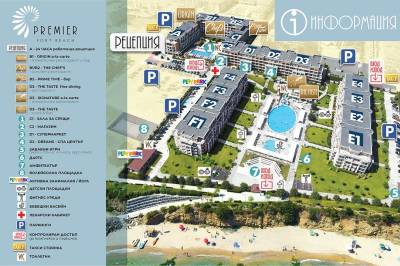 Hotel Premier Fort Beach, Premium Štúdio 3041, 4 *Resort, Sveti Vlas, Sveti Vlas