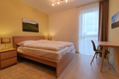 Spálňa 2 pre 2 osoby s manželskou posteľou, Vila Doliny, Konská