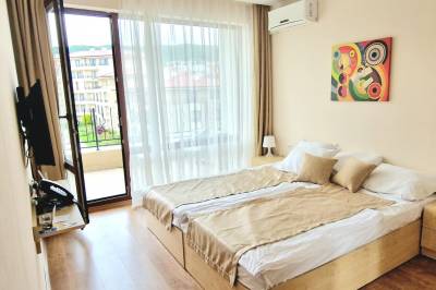 Apartmán s manželskou posteľou a LCD TV, Premium Štúdio 4025, 4 *Resort, Sveti Vlas, Sveti Vlas