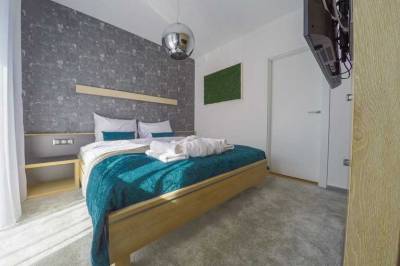 Apartmán na prízemí - spálňa s manželskou posteľou, Chalet Ski, Demänovská Dolina