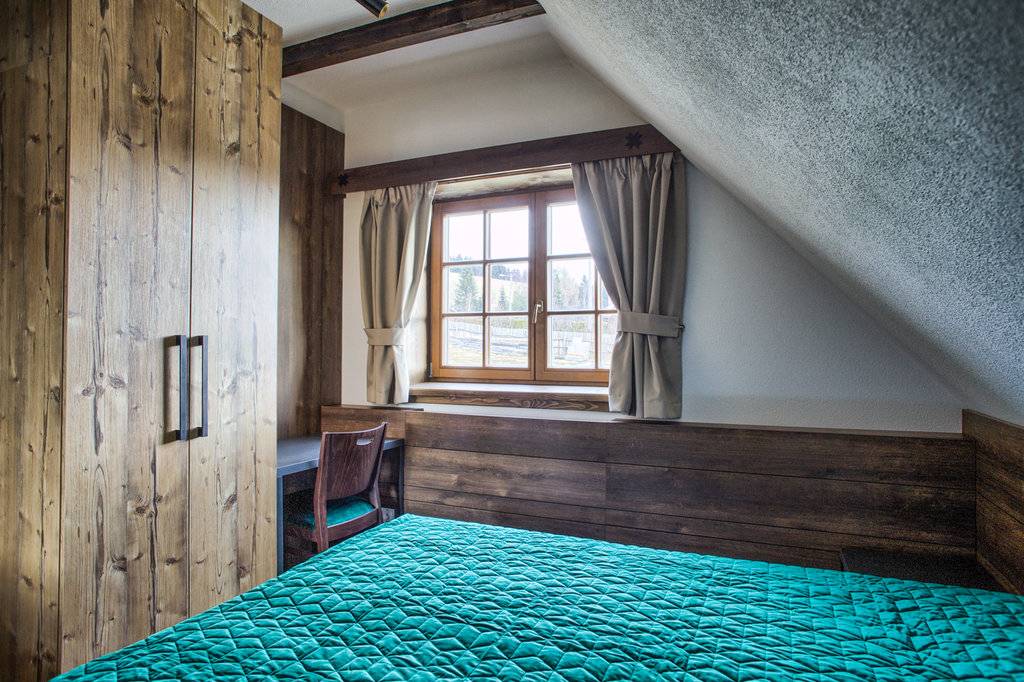 Spálňa, Vrchársky dvor - Chalupa pod Dlhým grúňom, Drábsko