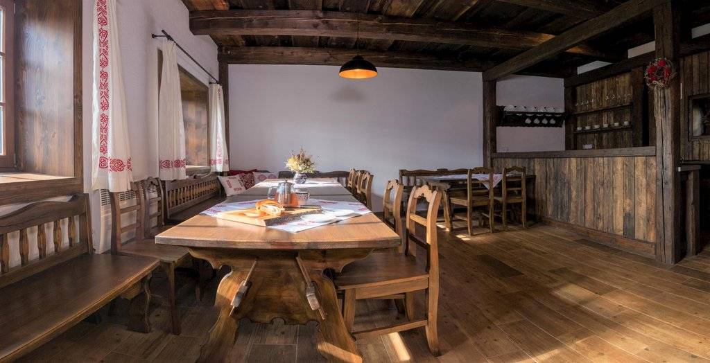 Kuchyňa, Vrchársky dvor - Chalupa pod Dlhým grúňom, Drábsko