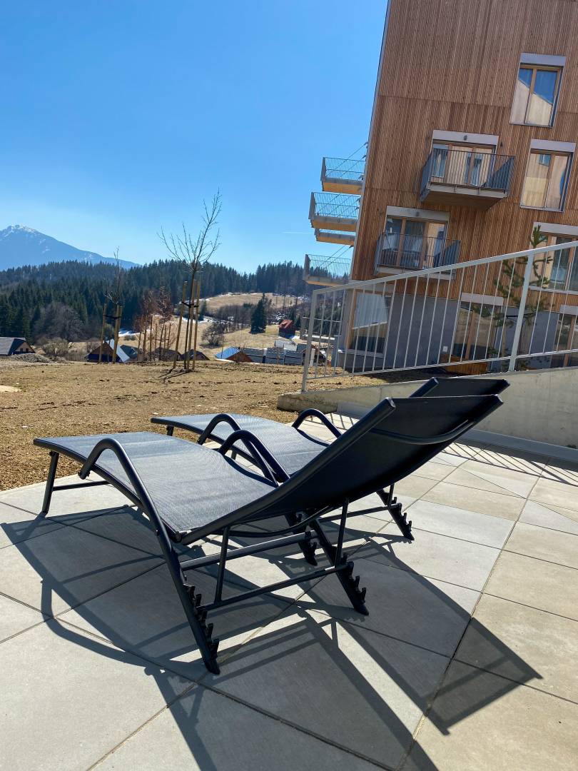 Terasa, TOP Hill Apartmán Kubínska hoľa, Dolný Kubín