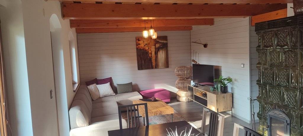 Obývačka, Chata Chillax, Dolný Kubín