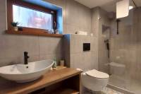 Kúpeľňa s toaletou, Chata Chillax, Dolný Kubín