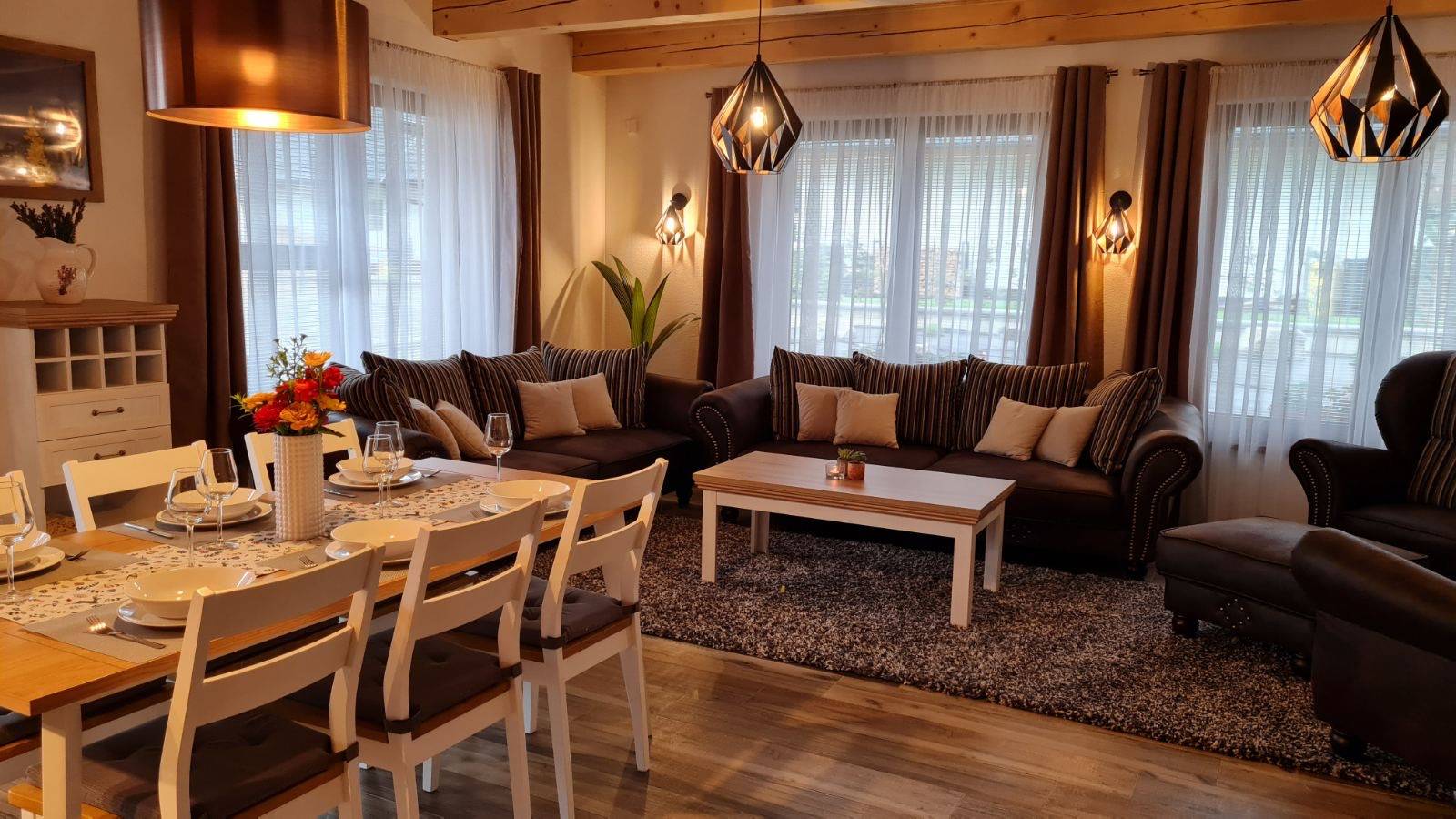 Obývačka, Chalet Laura, Stará Lesná