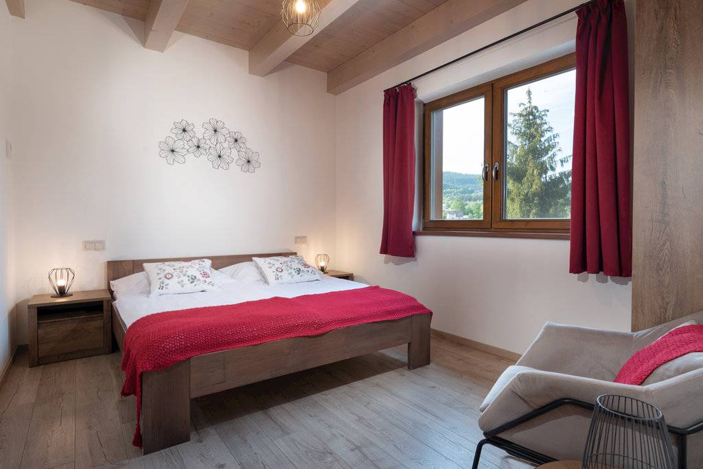 Spálňa, Chata Polom, Raková