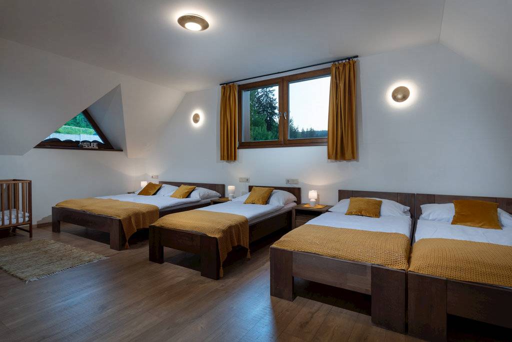 Spálňa, Chata Polom, Raková