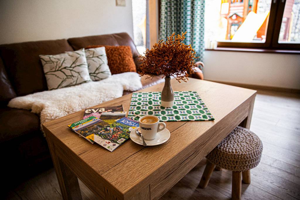 Obývačka, Chata Polom, Raková