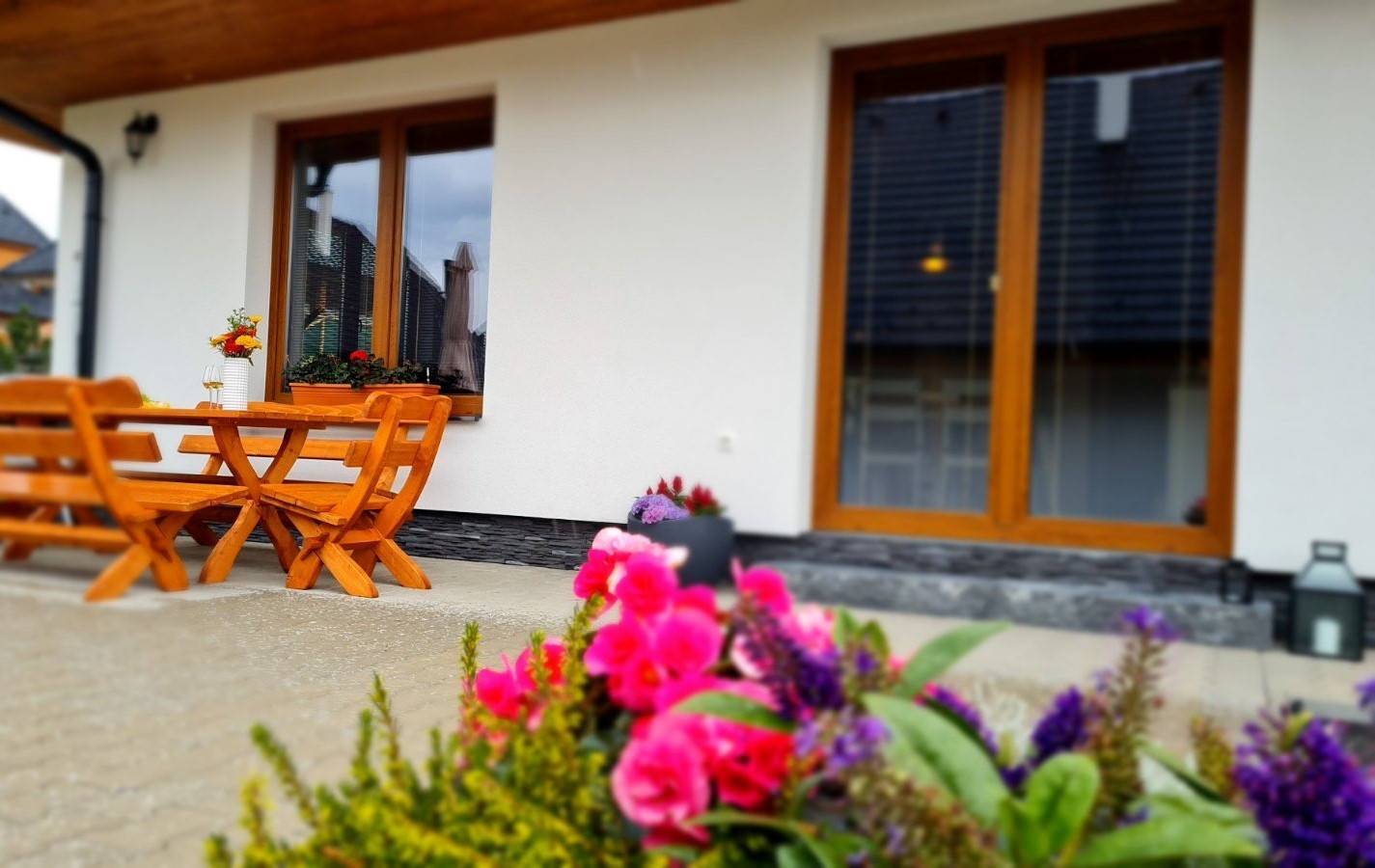 Terasa, Chalet Laura, Stará Lesná