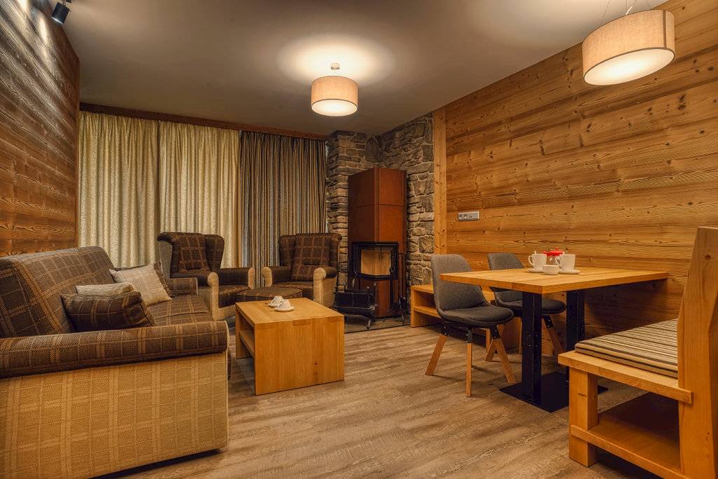 Obývačka, Apartmán Jelení Grúň - Chalet Jasná, Demänovská Dolina
