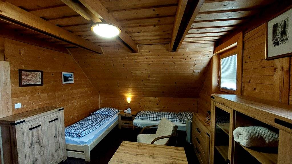 Spálňa, Chata Raj, Hrabušice