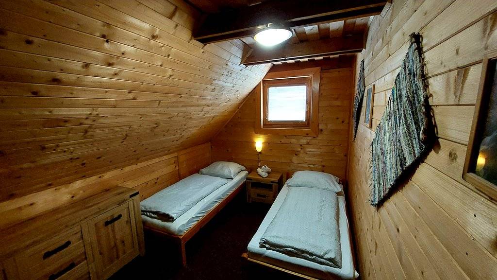 Spálňa, Chata Raj, Hrabušice