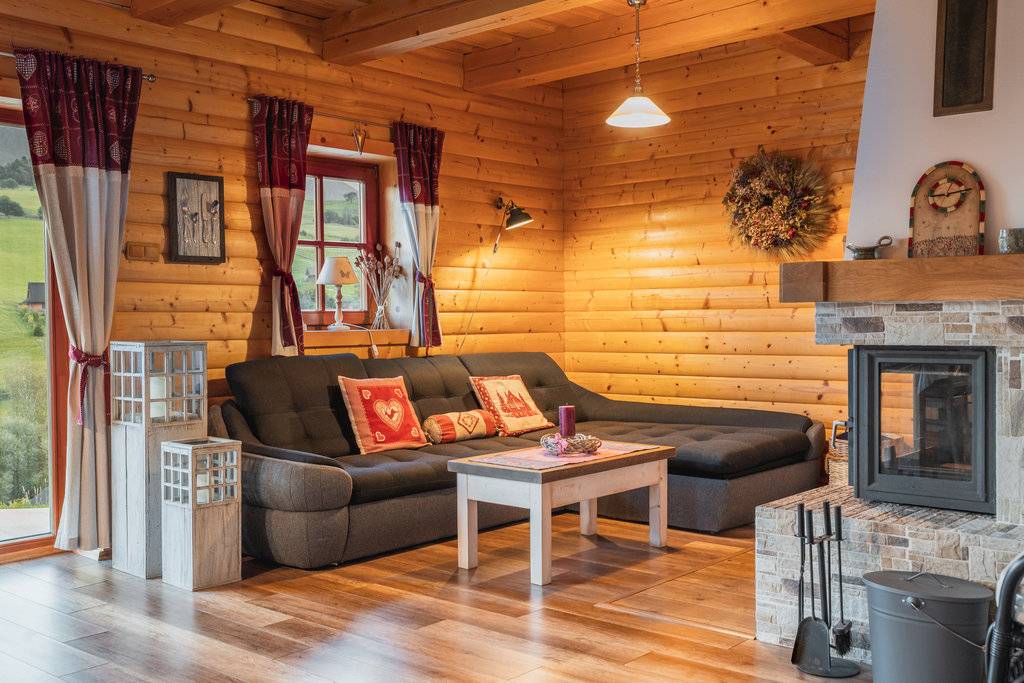 Obývačka, Chalupa Rajka, Zázrivá