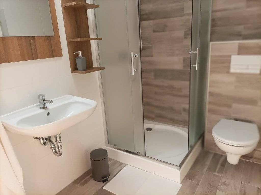 Kúpeľňa s toaletou, Apartmán Bešeň 206, Bešeňová