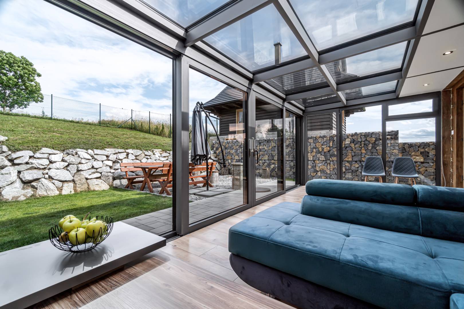 Obývačka, Chata Aninka, Liptovská Anna